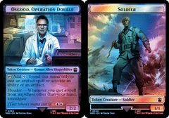 Osgood, Operation Double (0064) // Soldier (0040) Double-Sided Token - Surge Foil